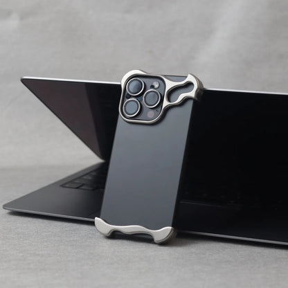 Premium Zinc Alloy iPhone Case - Luxury Protective Cover for iPhone 15/14/13 Series