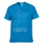 Men’s Gesture Print Short Sleeve T-Shirt – Casual Streetwear Graphic Tee