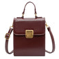 New Textured Western Style Shoulder Messenger Bag