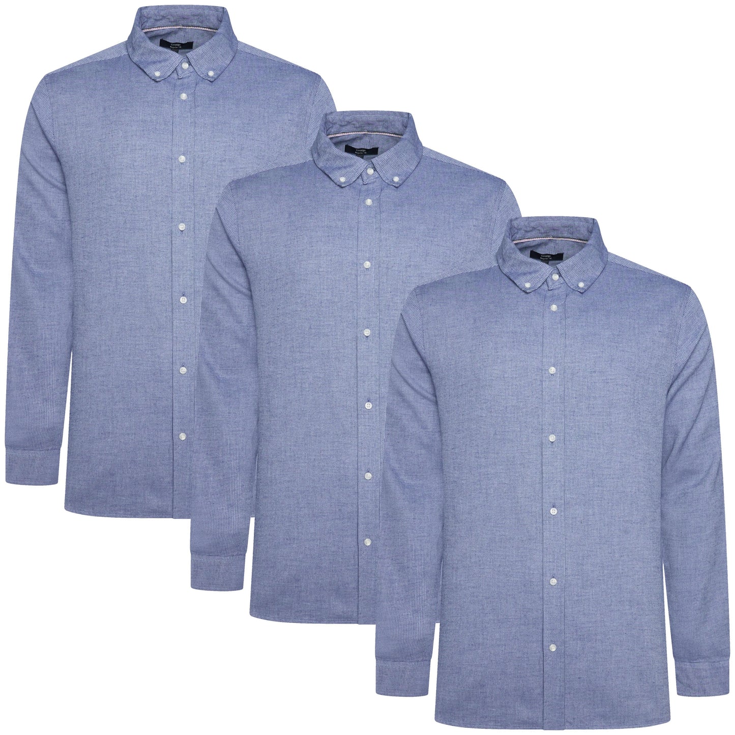 Waffle Textured Button Up Shirt