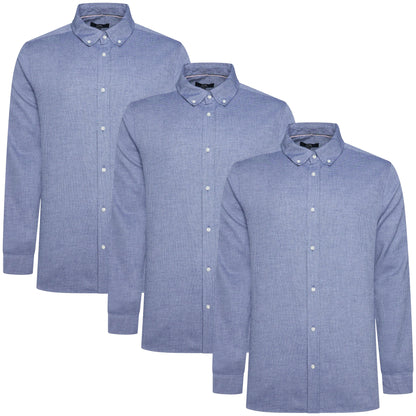 Waffle Textured Button Up Shirt