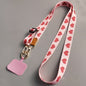 Mobile Phone Lanyard Crossbody Bag Solid Color Long Braces Detachable Multi-purpose Strap Rope
