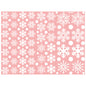 48 Christmas Snowflake Glass Decoration Stickers