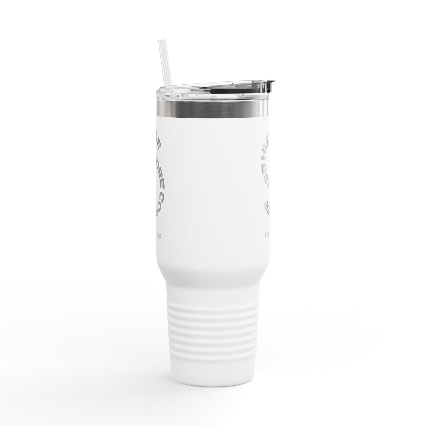 Hustle More Less Coffee Insulated Travel Mug 40oz | Tumbler