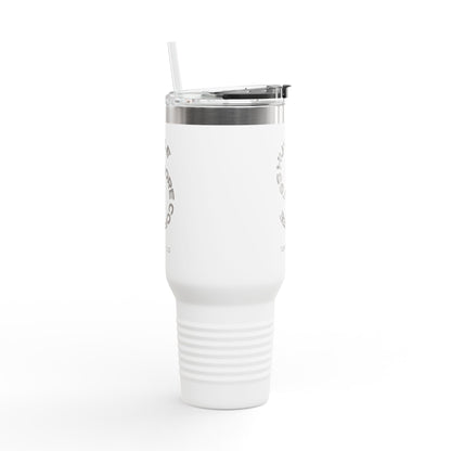 Hustle More Less Coffee Insulated Travel Mug 40oz | Tumbler