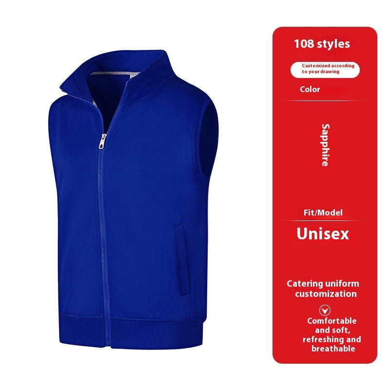 Vest Overalls Printing Net Coffee Catering Supermarket Volunteers