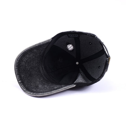 Foreign Trade Hand-painted Butterfly Hat European And American Retro Simplicity Baseball Cap Men And Women Outdoor Peaked Cap Amazon Cowboy Hat