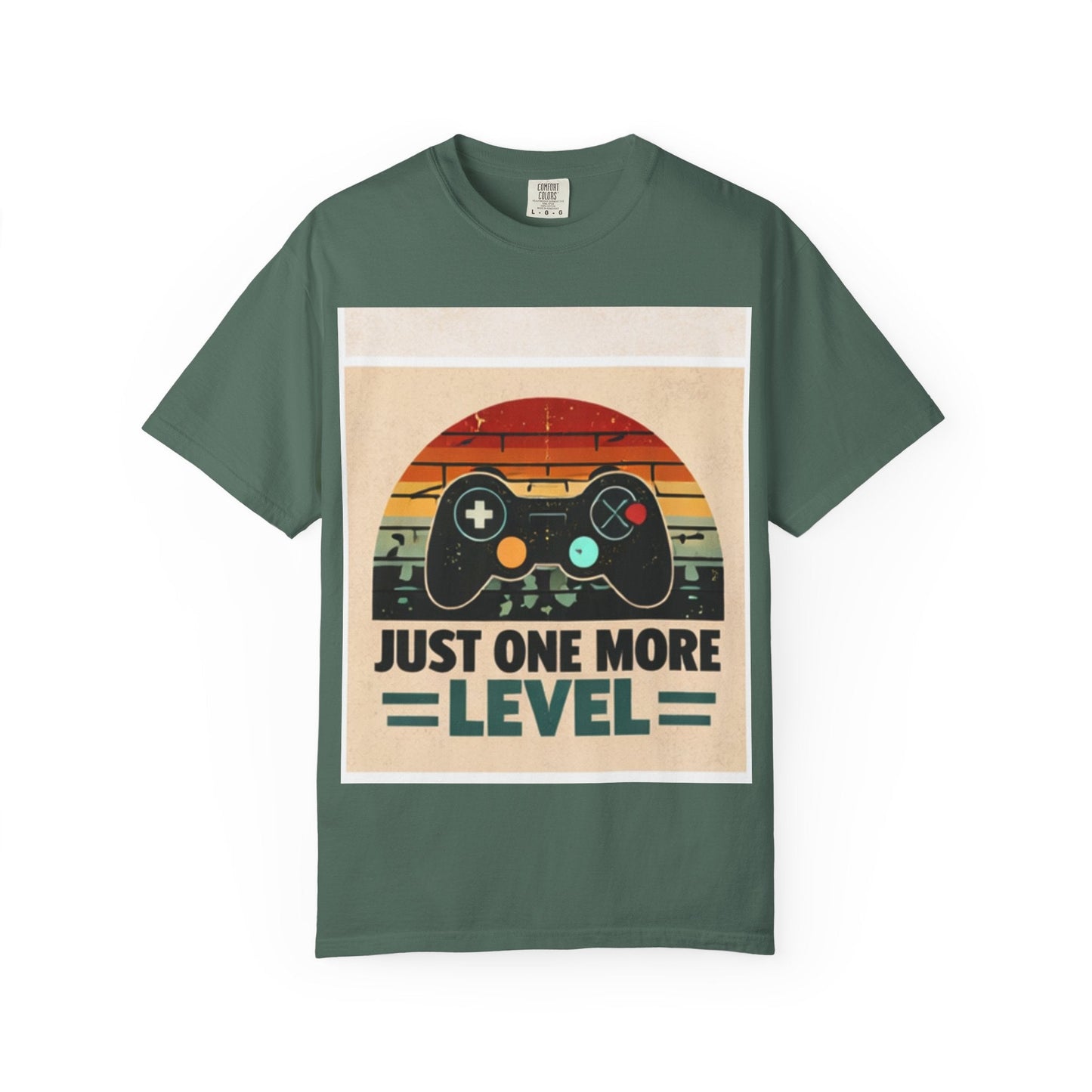 Retro Video Game Controller Just One More Level T-Shirt | Gamer Tee