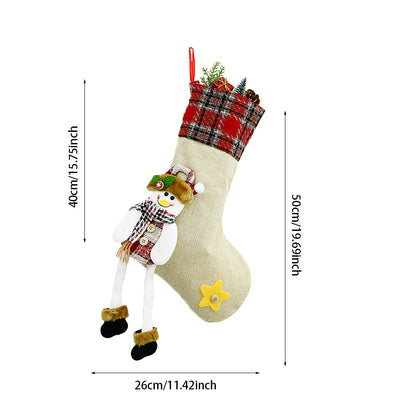 Decorations Christmas Sock Candy Bag Pendant