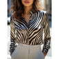 Solid-color Casual Loose-fit Women's Shirt