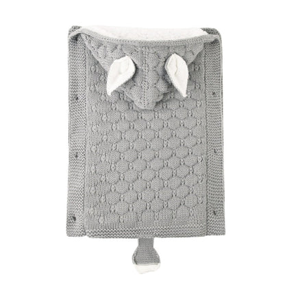 Premium Baby Sleeping Bag - Soft Lamb Cashmere Lined Infant Sleep Sack | Warm & Cozy Newborn Swaddle Blanket