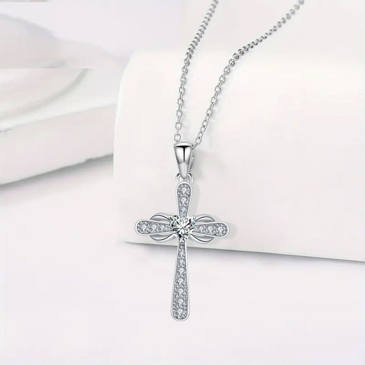 Cross Pendant Necklace Valentine's Day Gift