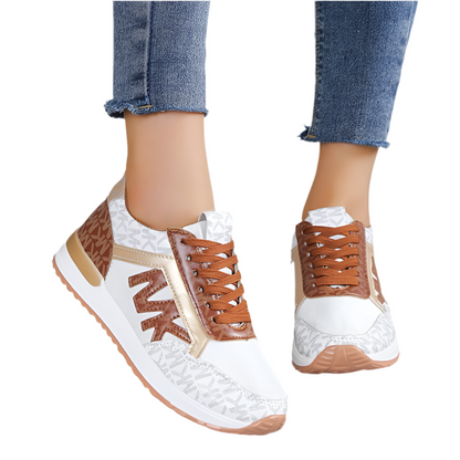 New large size women's shoes casual sports shoes  color muffin