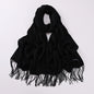 Autumn And Winter Cashmere-like Solid Color Long Scarf