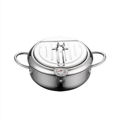 Stainless Steel Telescopic Folding Basket Frying Basket French Fries Degreasing Kitchen Tool