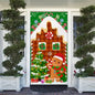 Christmas Curtain Decoration Hanging Cloth Background