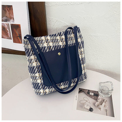 Fashion Single Shoulder Tote Bucket Bag