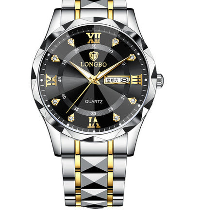 Waterproof Luminous Dual Calendar Watch