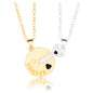 Heart Letter Necklace Simple Niche Valentine's Day Gift