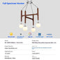 Living Room Chandelier Solid Wood Stairs Dining-room Lamp