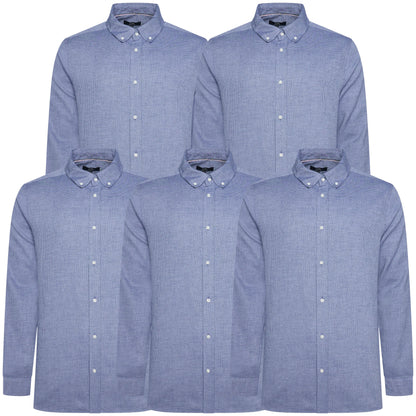 Waffle Textured Button Up Shirt