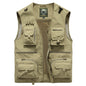 14 Pockets Summer New Men US Tactical Hiking Fishing Vest Mens Photographer Waistcoat Mesh Cargo Sleeveless Jacket Tool Vest