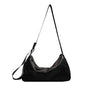 Fashion Solid Color Messenger Carrying Cylinder Bag