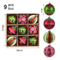 Christmas Theme Hand Drawn Christmas Ball Set Hanging Decorations