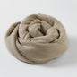 Artistic Sunscreen Solid Color Cotton And Linen Scarf