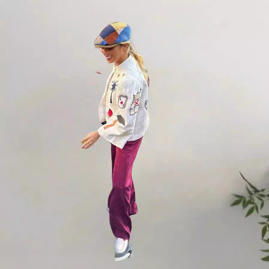 Single-breasted Short Casual Jacket Coat