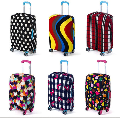 Premium Elastic Suitcase Cover Protector - Travel Luggage Protective Case for 18-24 Inch Suitcases