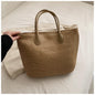 Woven Tote Seaside Vacation Style Beach Bag