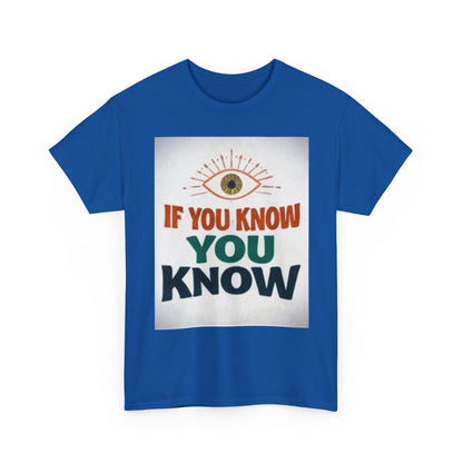 If You Know You Know Retro Eye Tee | Vintage Graphic T-Shirt