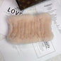 Women's Versatile Fur Snood Warm Scarf