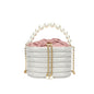 European And American Fashion One-shoulder Ins Women's Crossbody Classic Style Pearl Hand Dinner Bag