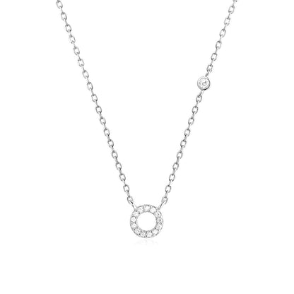 Fashion Jewelry Luxury Gold Color A-Z 26 Letters Necklace CZ Pendant For Women Cute Initials Name Necklace Fashion Party Wedding Jewelry Gift
