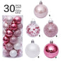 Christmas Decorations 6CM Painted PET
