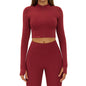 Slim-fit Fitness Long-sleeve Jacket Quick-dry Yoga Wear
