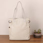 Casual Retro One-shoulder Hand-held Tote Canvas Bag For Women