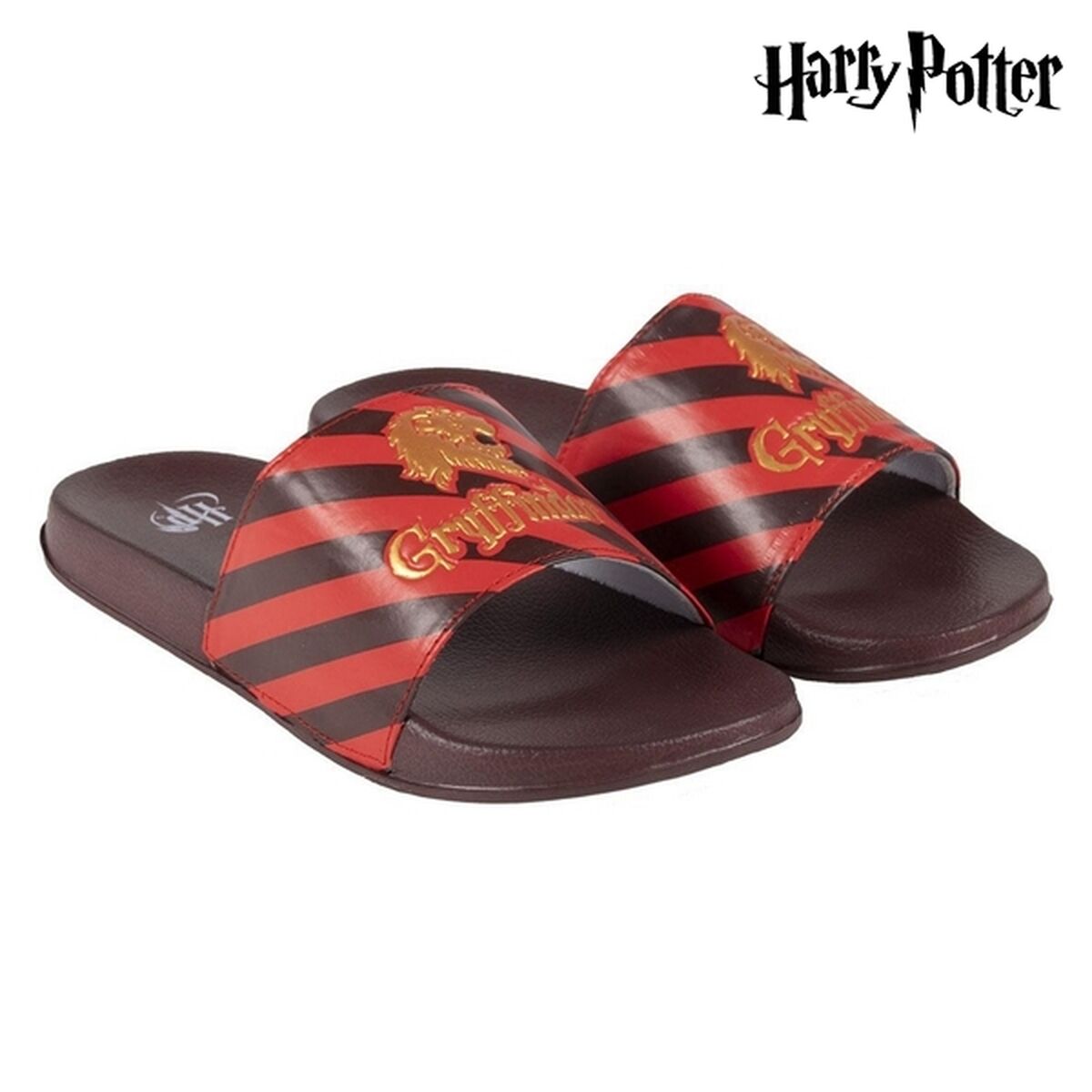 Strandtofflor för barn Harry Potter Röd