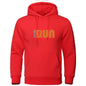 Street Fashion Printing Loose-fitting Hoodie Men