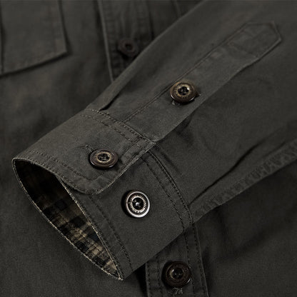 Spring And Autumn New Style Cotton Men Long Sleeve Lining