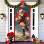 Christmas Curtain Decoration Hanging Cloth Background