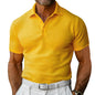 High-end Waffle Polo Shirt For Men