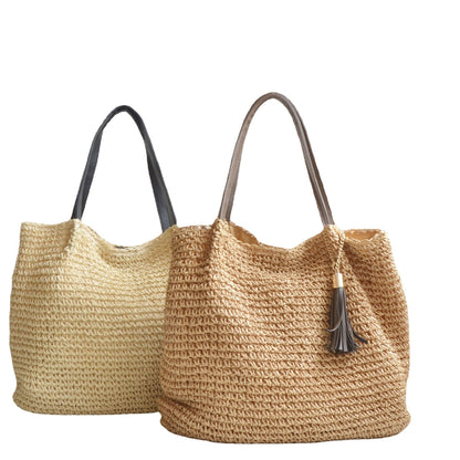 New French Retro Tassel Shoulder Handbag