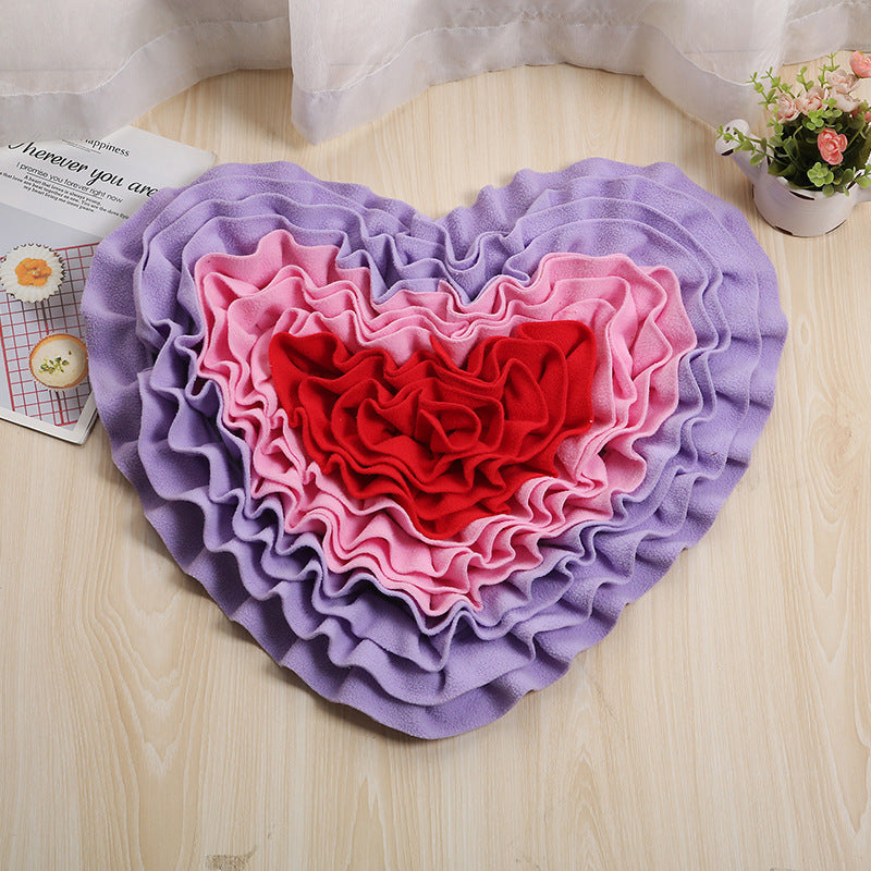 Pet sniffing mat bite resistant sniffing mat