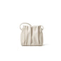 Crossbody Solid Color Pleated Cloud Bag