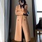 Loose Slim Fit Woolen Coat Mid-length Woolen Coat
