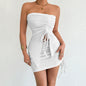 Strapless Sexy Bodycon Hot Girl Dress