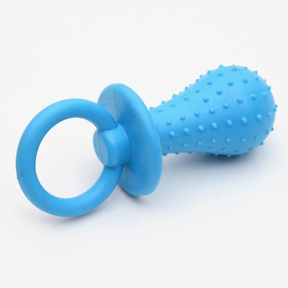Pet TPR Rubber Three-color Ring Toy